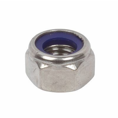 Unc Nyloc Nut - A2 Stainless Steel
