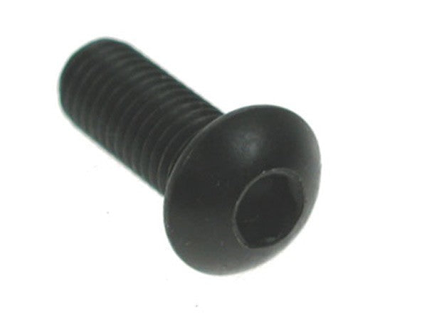 M6 Socket Button Screw - Black Finish - High Tensile