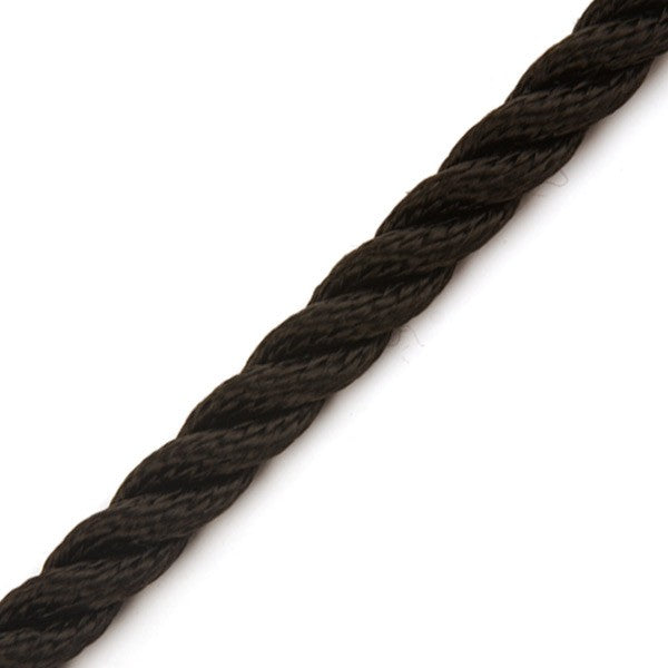 Multi-Filament Rope - 3 Strand - Black