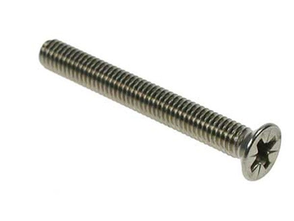 M4 Pozi Countersunk Machine Screw - A2 Stainless Steel