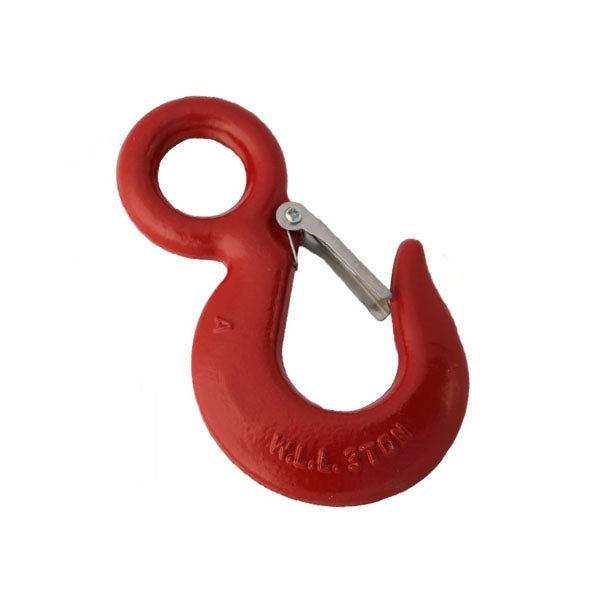 Red Painted Hoist Hook
