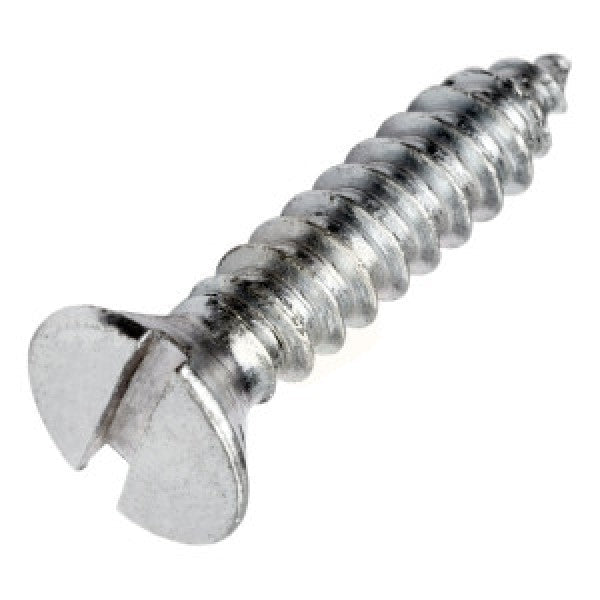 No. 12 Slotted Countersunk Self Tapping Screw - BZP
