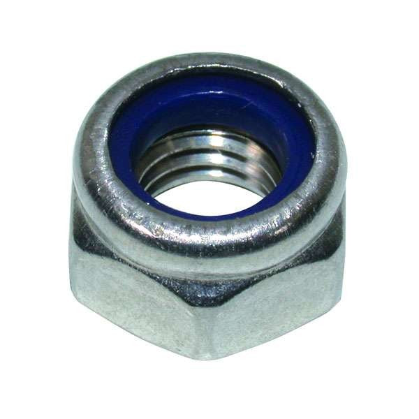 Nyloc Nut - A4 Stainless Steel