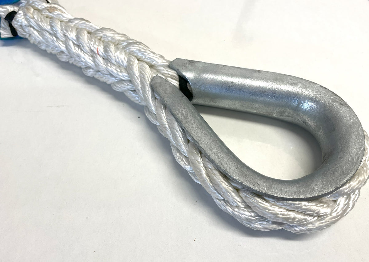 Boat Mooring Strop, 24mm 8-Strand Nylon – Westward Rope and Wire