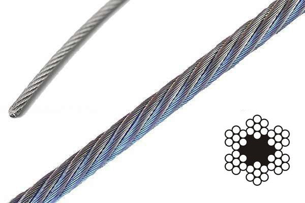 Galvanised Wire Rope 6x7 (Price per metre)