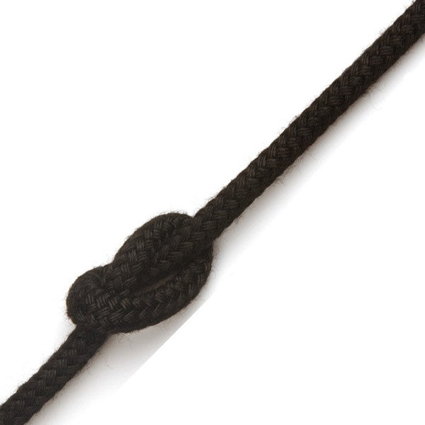 Matt Polyester Braid on Braid Rope - Black