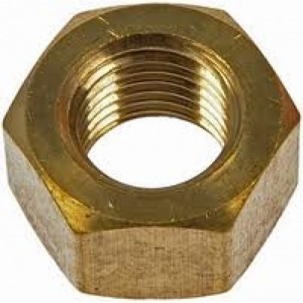 Hex Full Nut - Brass