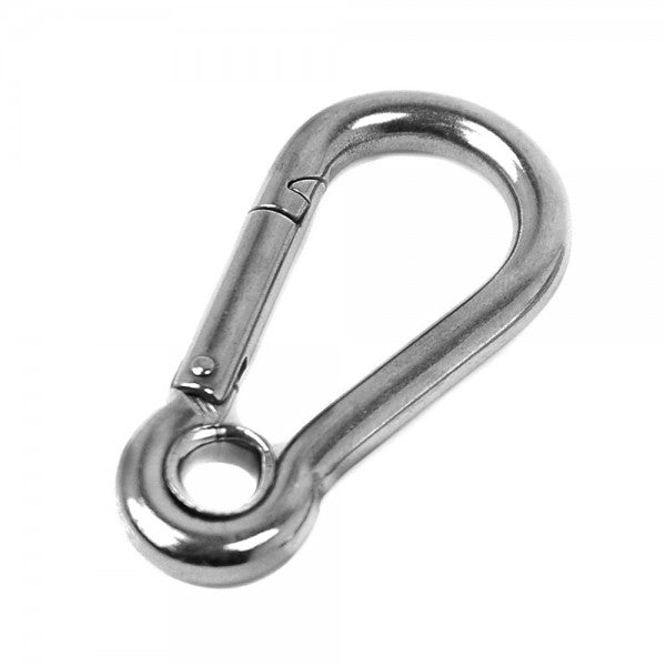 Stainless Steel Carabiner with Eye
