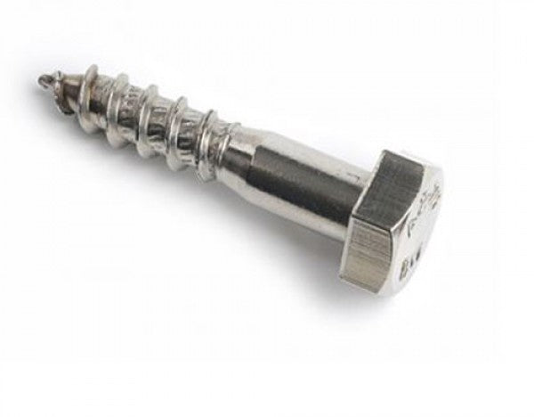 M6 Coach Screw - A2 Stainless Steel