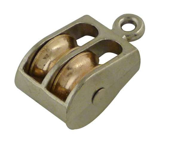 Double Zinc Plated Awning Pulley