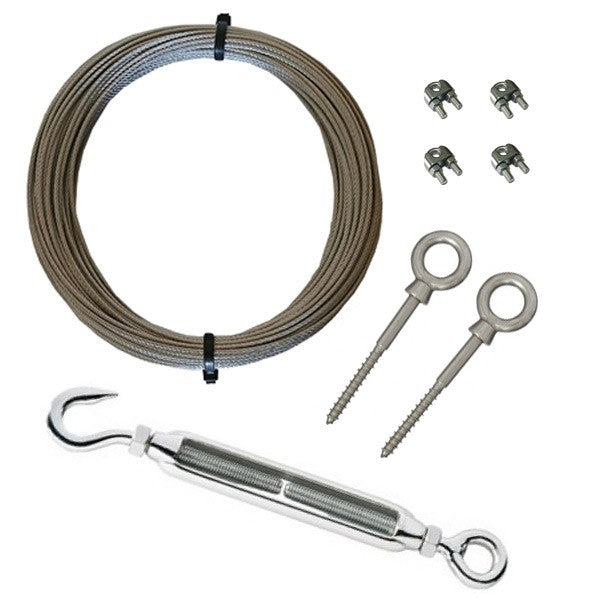 3mm Stainless Steel Plant Training Wire Kit - 2.5 Metre