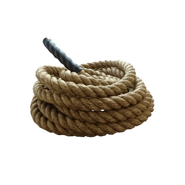 Fitrope – Beginners Exercise Battle Rope – 28mm Natural Training Rope