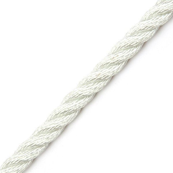 Nylon Rope - 3 Strand - White