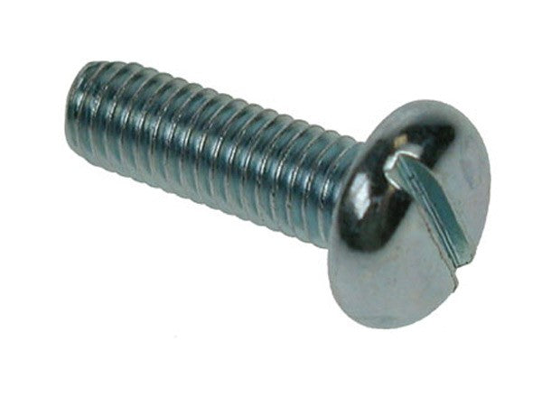 M4 Slotted Machine Screw - BZP