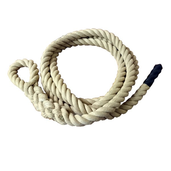 Fitrope - Gym Climbing Rope – 36mm Synthetic Gym Rope with Soft Eye