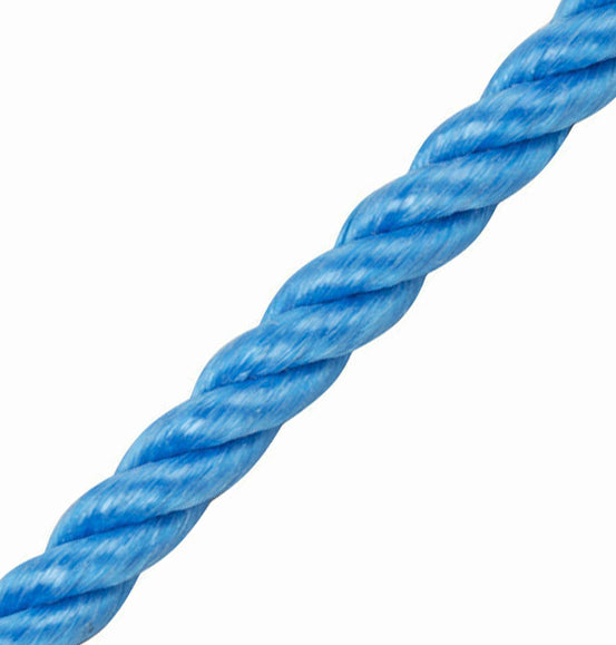 Polypropylene Rope - 3-Strand - Blue