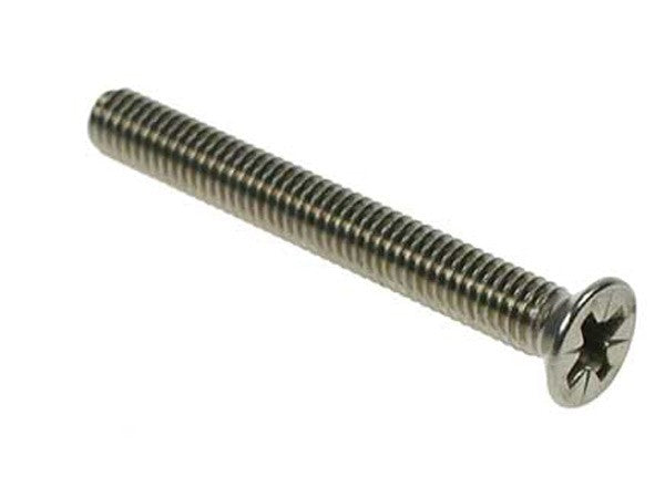 M3 Pozi Countersunk Machine Screw - A2 Stainless Steel