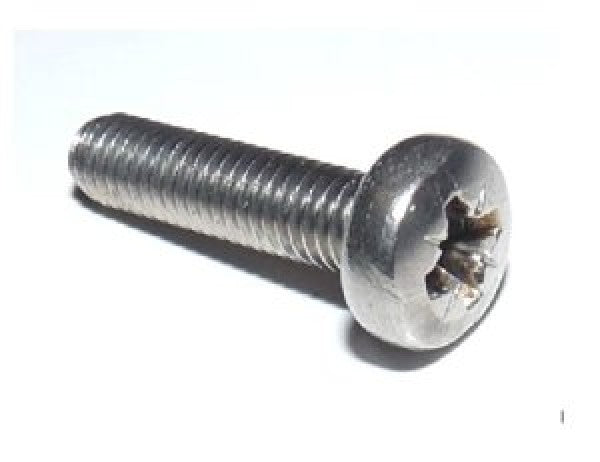 10/32" UNC Pozi Pan Machine Screw - A2 Stainless Steel