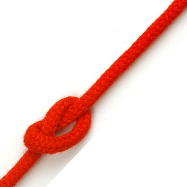 Matt Polyester Braid on Braid Rope - Red