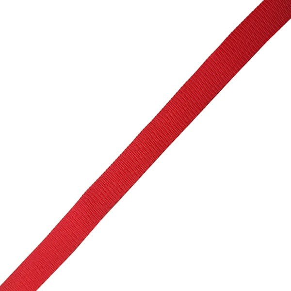 25mm Polyester Webbing - Red