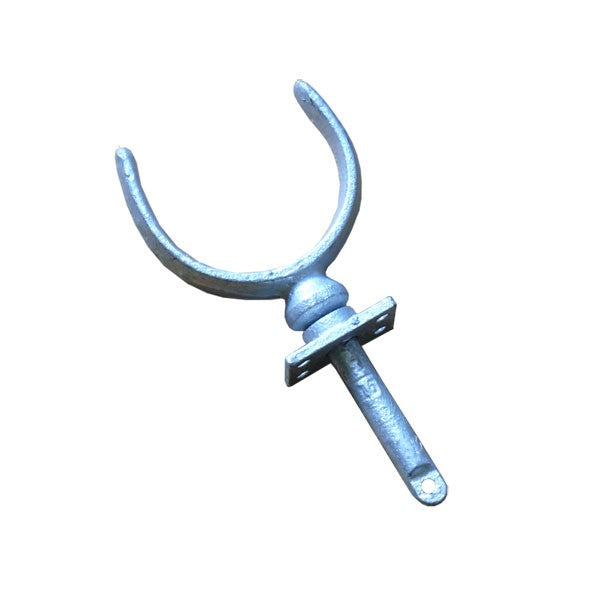 Galvanised Rowlock With Mounting Plate – Westward Rope and Wire