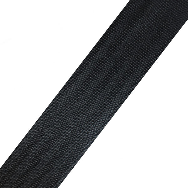 48mm Seat Belt Webbing – Black