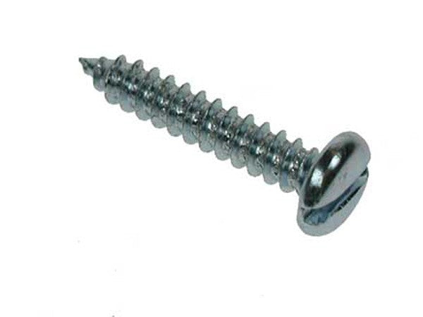No. 10 Slotted Pan Head Self Tapping Screw - BZP