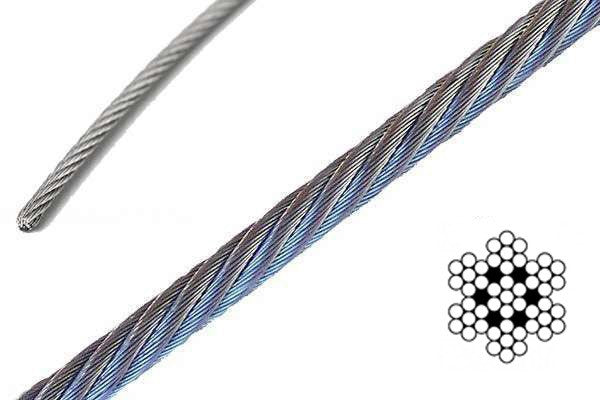 Galvanised Wire Rope 7x7 (Price per metre)