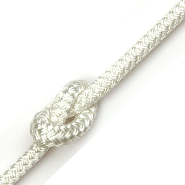 Braid On Braid Polyester Rope - White